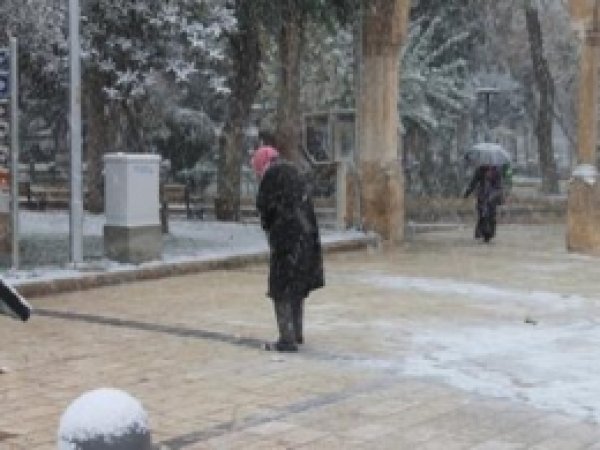 Urfalılar Karın Gelmesine Sevindi 
