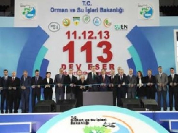 Gülbahar Barajı'nın Açılışı Yapıldı 
