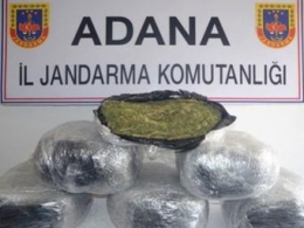 Adana'da 31 Kg Esrar Yakalandı 