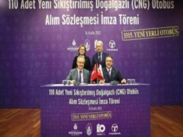 İstanbul'a Doğalgazlı Otobüsler Geliyor 