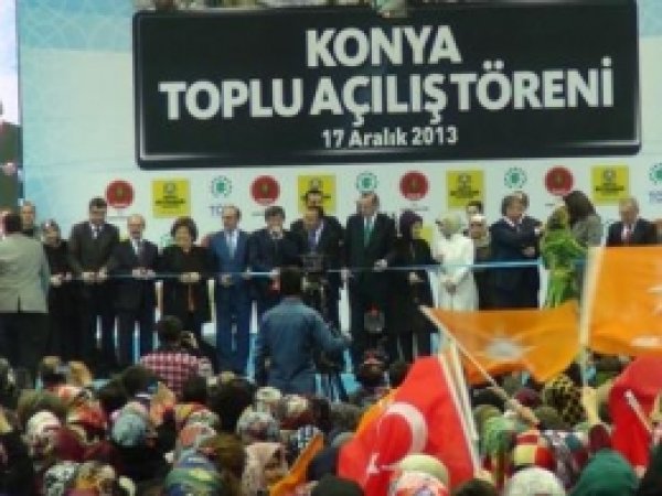 Konya'da Toplu Açılış Töreni 
