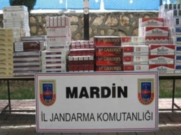 Binlerce Karton Sigara Yakalandı