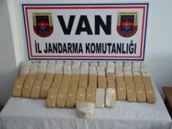 Van'da 150 Kilo Eroin Geçirildi 