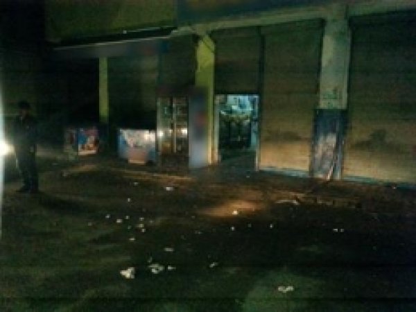 Batman'da Bir İşyerine Ses Bombası Atıldı 