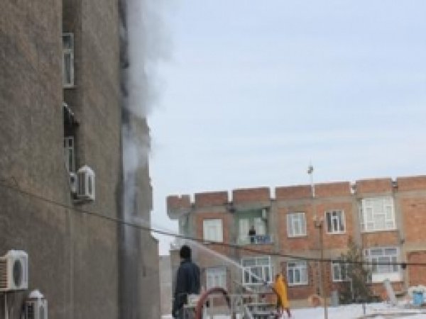 Bismil'deki Yangın Korkulu Anlar Yaşattı 