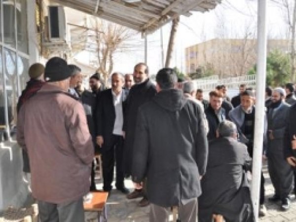 HÜDA PAR Heyeti Hani'de Esnafı Ziyaret Etti 