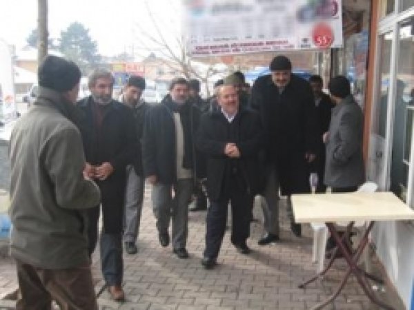 HÜDA PAR Palu Adayı Esnafı Ziyaret Etti 