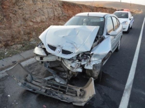 Hilvan'da Maddi Hasarlı Kaza 