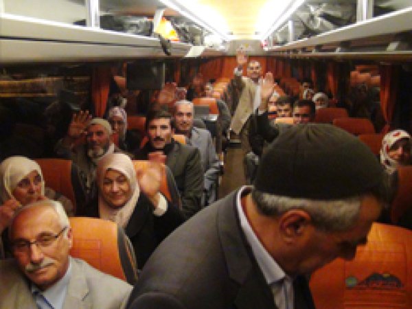 Umre Yolcuları Kutsal Topraklara Hareket Etti