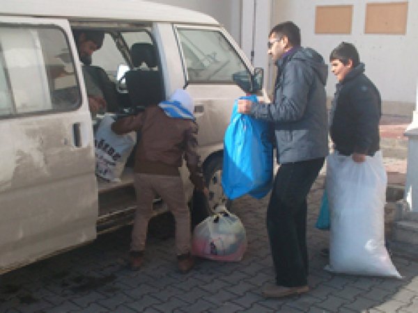 Ercişli Öğrenciden Suriyeliler için Yardım Kampanyası