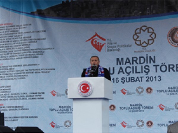 Başbakan Erdoğan Mardin'de