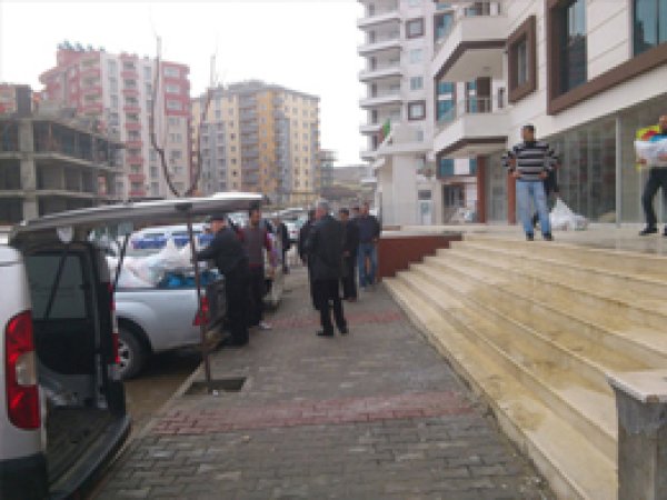 Batman'daki Suriyeli Ailelere Yardım Edildi
