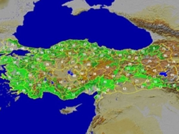 Ülke Genelinde Hava Durumu