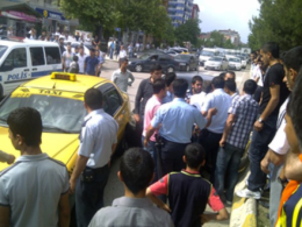 Batman'da Maddi Hasarlı Kaza