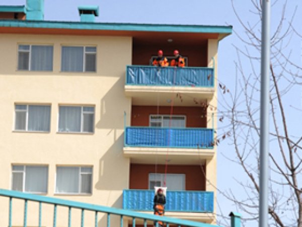 Van'da Deprem Tatbikatı
