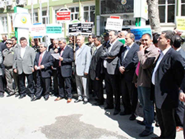 Orman Muhafaza Memurları Yeni Yönetmenliği Protesto Ettiler