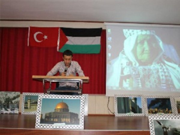 Filistinli Öğrenciler Trabzon'da Ülkelerini Tanıttı