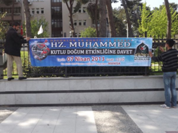 Manisa Kutlu Doğum 7 Nisan'da