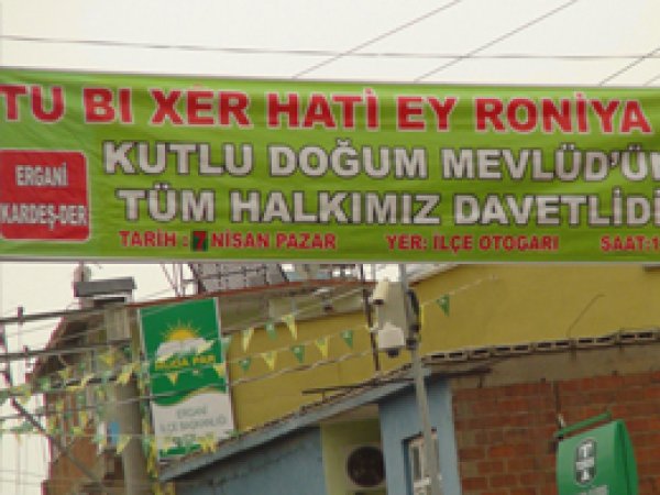 Ergani Kutlu Doğum Etkinliğine Davet