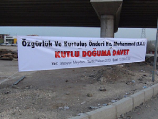 Elazığ'da Kutlu Doğum Etkinliğine Hazır