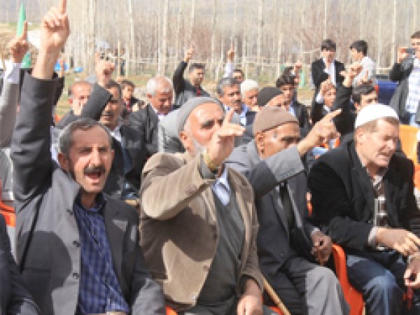 Van'ın Köylerine Rahmet Yağdı