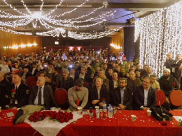 Almanya Leipzig'te Muhammedi Sevda