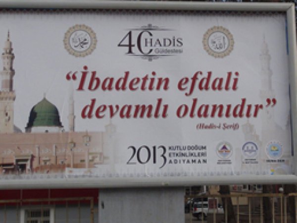 Kutlu Doğum Coşkusu Bilboardlara Yansıdı 