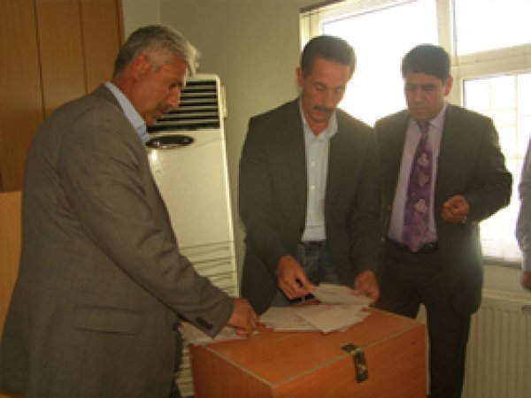 Silopi'de Encümen Seçimi
