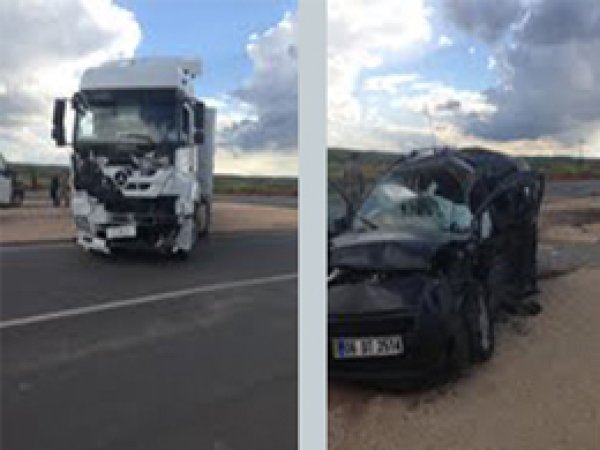 Dargeçit'te Trafik Kazası: 2 Ölü 4 Yaralı