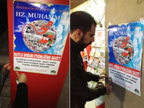 Kütahya'da Kutlu Doğum Heyecanı Başladı