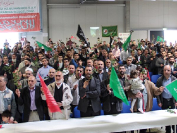 Almanya Giessen'e Muhammedi Güneş Doğdu