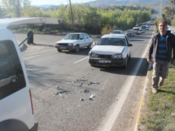 Bingöl'de Trafik Kazası