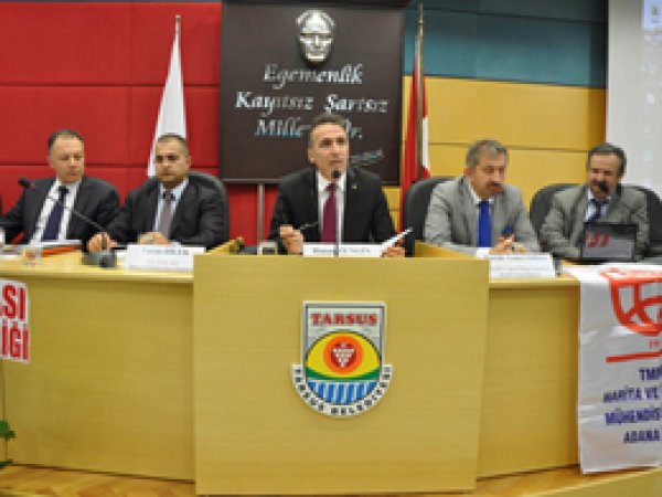 Tarsus'ta "Kentsel Dönüşüm Ve CBS Paneli"