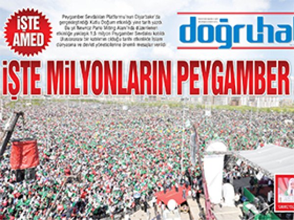 İşte Amed, İşte Milyonların Peygamber Aşkı!