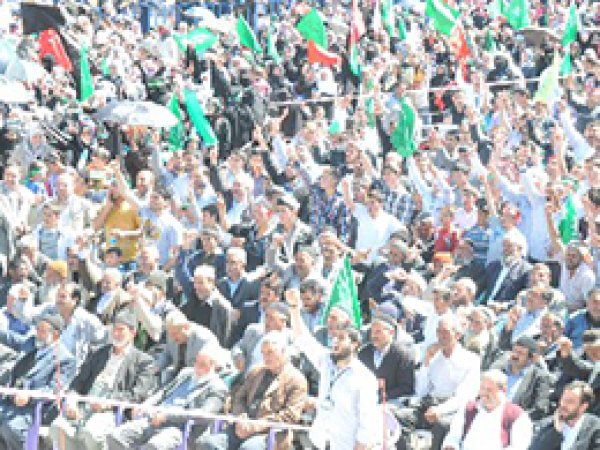 Muş'ta Hz Peygambere(sav) Sevgi Seli