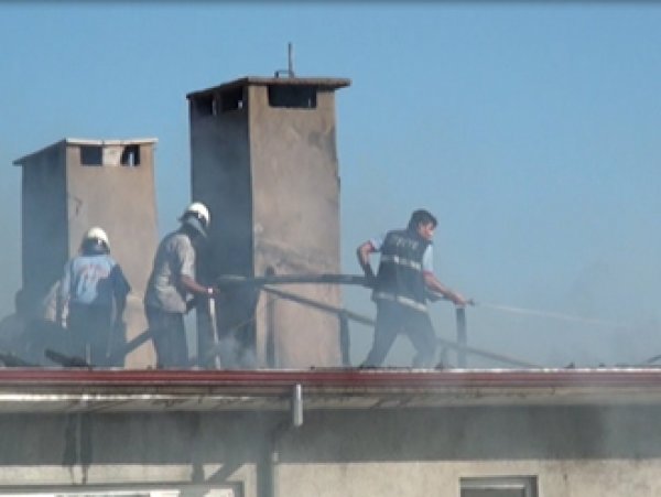 Elazığ'da Yangın