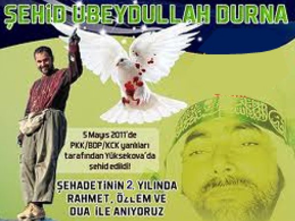 Şehit Ubeydullah’ın Katledilişinin Üzerinden İki Yıl Geçti!