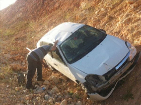 Silvan'da Trafik Kazası: 1 Yaralı
