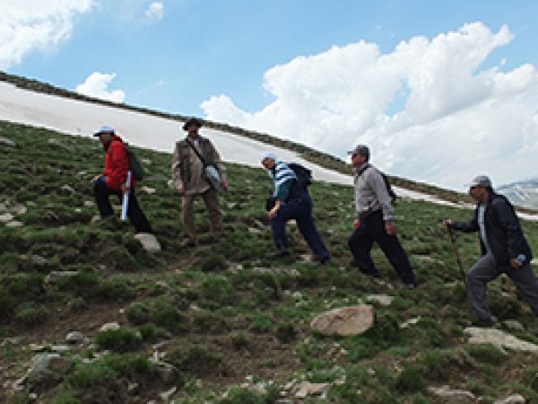 Ağrılı Dağcılar Kandil'de