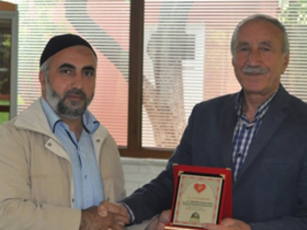 Köy-Der'den Balpınar Belediyesi'ne Anlamlı Plaket