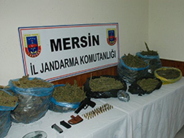 Mersin'de Uyuşturucu Baskını