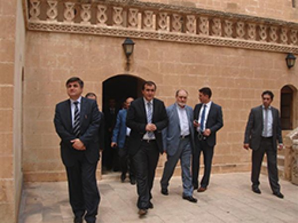 YÖK Başkanı Çetinsaya Midyat'a Geldi