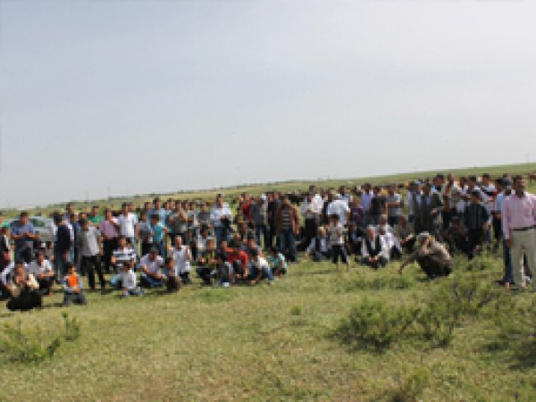 Bismil'de Kum Ocağı Protestosu 