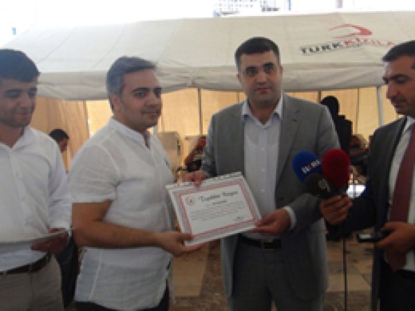 Kan Gönüllülerine Teşekkür Belgesi