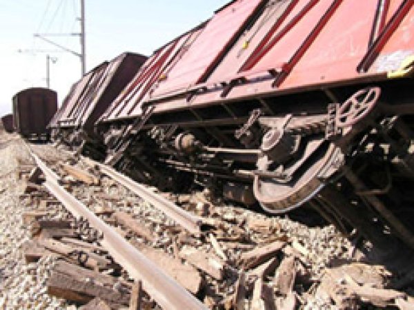 Diyarbakır'da Tren Vagonu Devrildi
