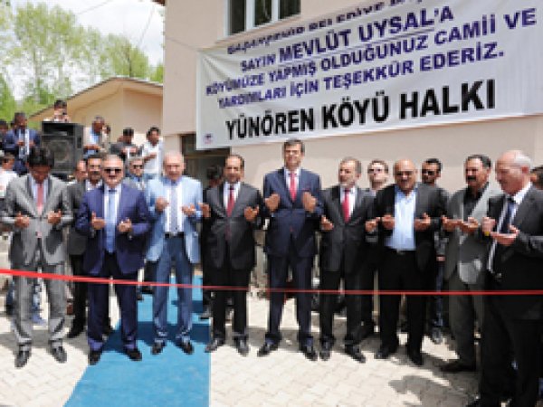 Erciş'te Cami ve Taziye Evinin Açılışı Yapıldı