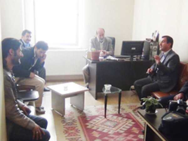 Van HÜDA PAR'dan Yerel Basına Ziyaret