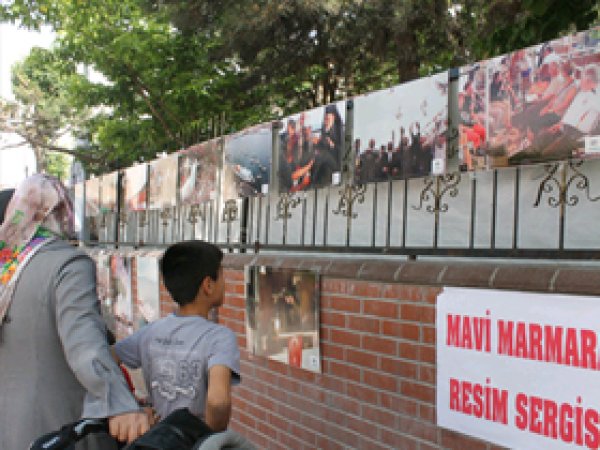Van'da Mavi Marmara Resim Sergisi