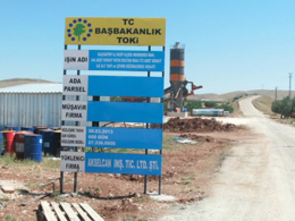 Nizip'te TOKİ Konutlarının Yapımına Başlandı