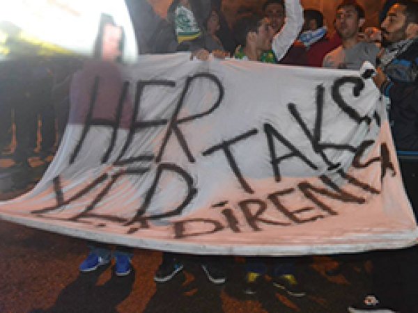 Taksim Olayları Bursa'da Devam Ediyor